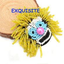 Load image into Gallery viewer, Clown  Delicate Crystal Beaded And Pearl  Applique Patch
