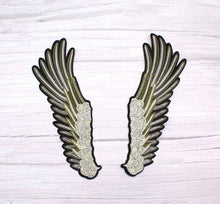 Load image into Gallery viewer, Embordered  Angel  Wings Applique Patch
