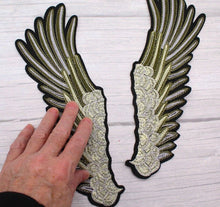 Load image into Gallery viewer, Embordered  Angel  Wings Applique Patch
