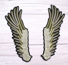 Load image into Gallery viewer, Embordered  Angel  Wings Applique Patch
