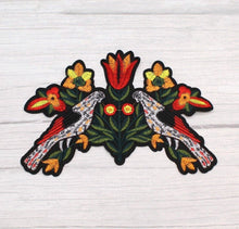 Load image into Gallery viewer, Embroidered Colourful Doves   Applique  Patch
