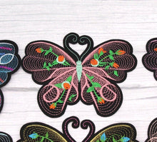 Load image into Gallery viewer, Large Butterfly Applique Patch
