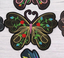 Load image into Gallery viewer, Large Butterfly Applique Patch
