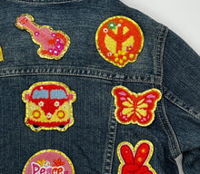 Load image into Gallery viewer, Peace fuzzy Applique Patches
