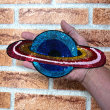 Load image into Gallery viewer, Planet Sequin Applique Patch
