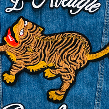 Load image into Gallery viewer, Chinese Oriental Tiger with  Script Applique Patch
