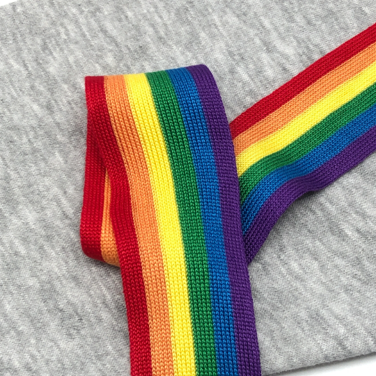 Soft Elasticated Rainbow  LGBT Pride Ribbon