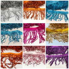 Load image into Gallery viewer, Sequin Tassel  8cm Fringe Fringing
