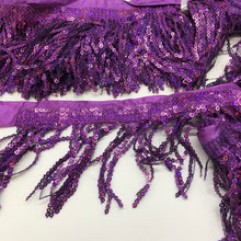 Load image into Gallery viewer, Sequin Tassel  8cm Fringe Fringing
