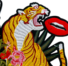 Load image into Gallery viewer, Tiger  4 Piece Set Applique Patch
