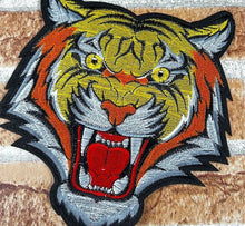 Load image into Gallery viewer, Large Tiger Head Applique Patch
