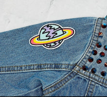 Load image into Gallery viewer, 10 Pieces Children&#39;s space, Rocket, Alien and Planets Applique Patches
