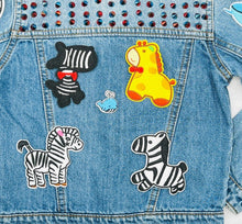 Load image into Gallery viewer, 7 Pieces Children&#39;s Animals Applique Patches
