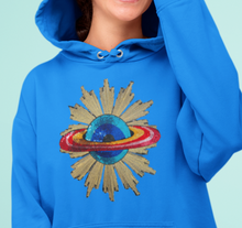 Load image into Gallery viewer, Embroidered &amp; Sequin Planet Applique  Patch
